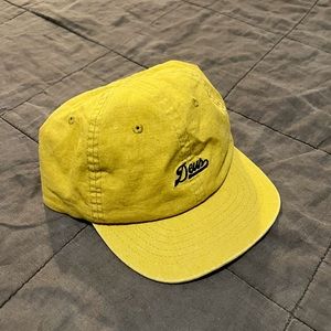 Deus Ex Machina canvas snapback hat